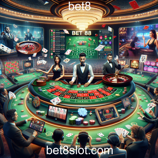 Experiência Imersiva: Cassino Ao Vivo no Bet8